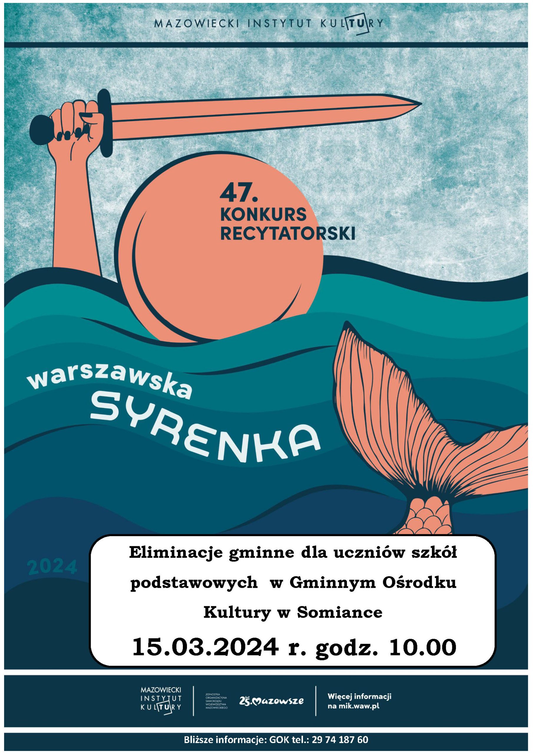 47 Konkurs Recytatorski Warszawska Syrenka