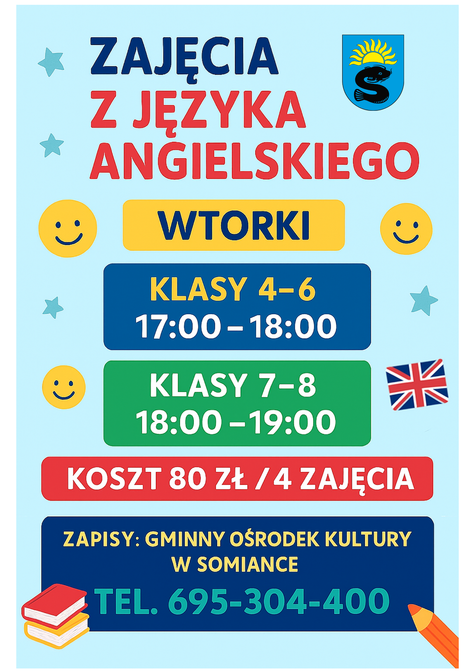 Zapraszamy na kurs języka angielskiego dla dzieci