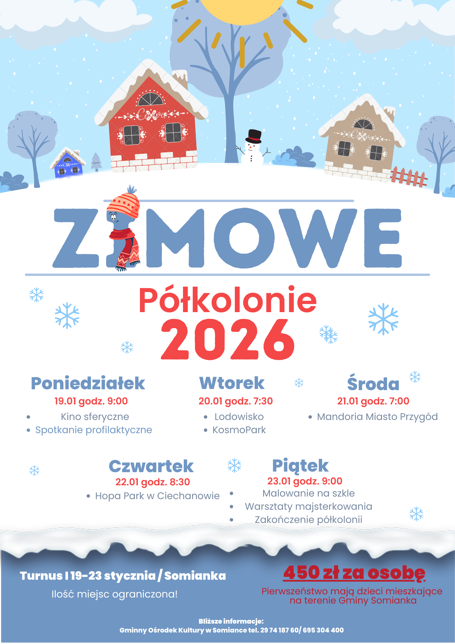 Zimowe Półkolonie 2026